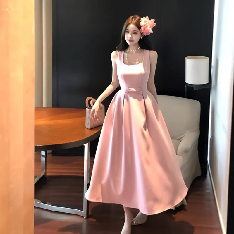 BVODE Sleeveless Dresses Women's-3