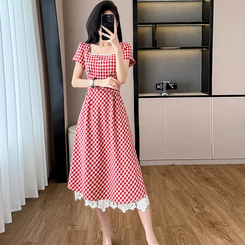 BVODE Short Sleeved Dress Women's-3