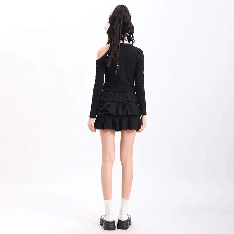 BVODE Two Piece Skirt Sets Women's-2