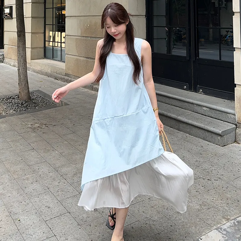 BVODE Sleeveless Dresses Women's-4