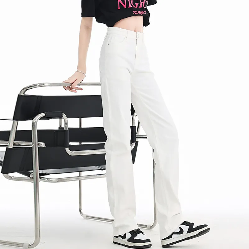 BVODE Jeans Women's White-4