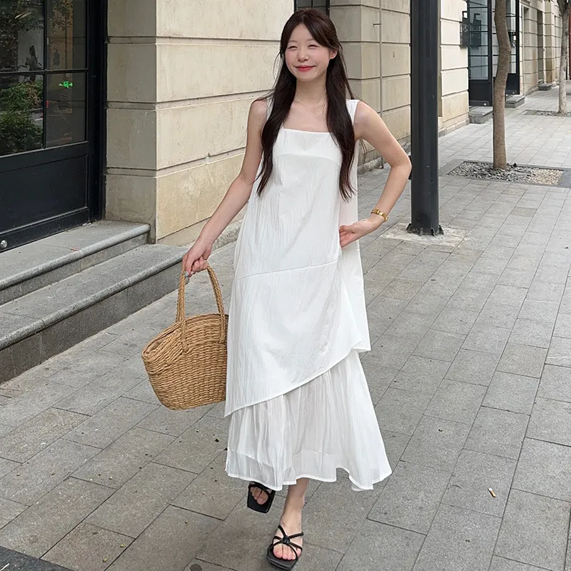 BVODE Sleeveless Dresses Women's-12