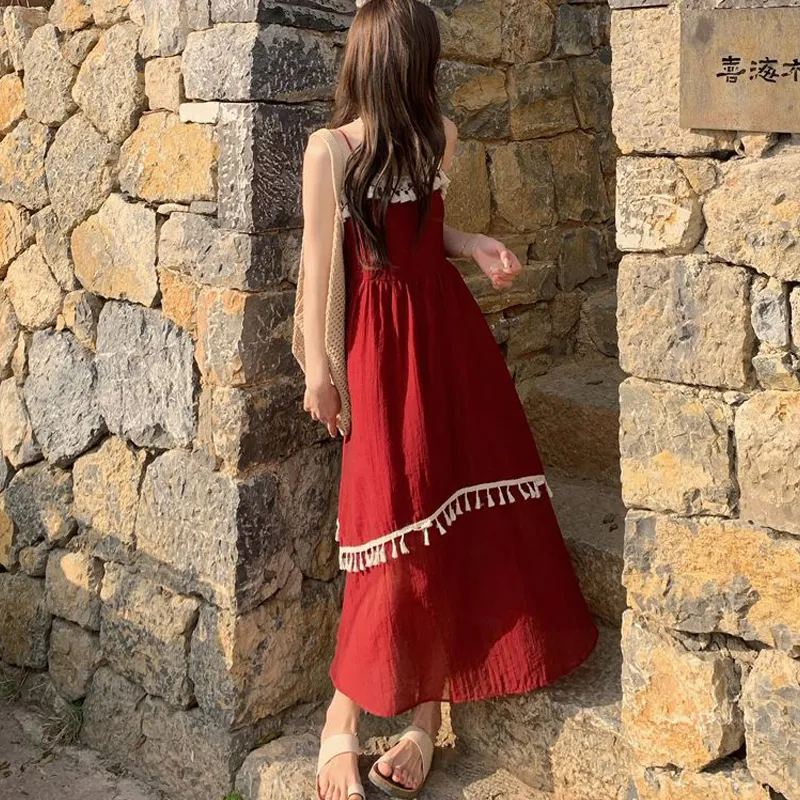BVODE Slip Dresses Women's-12