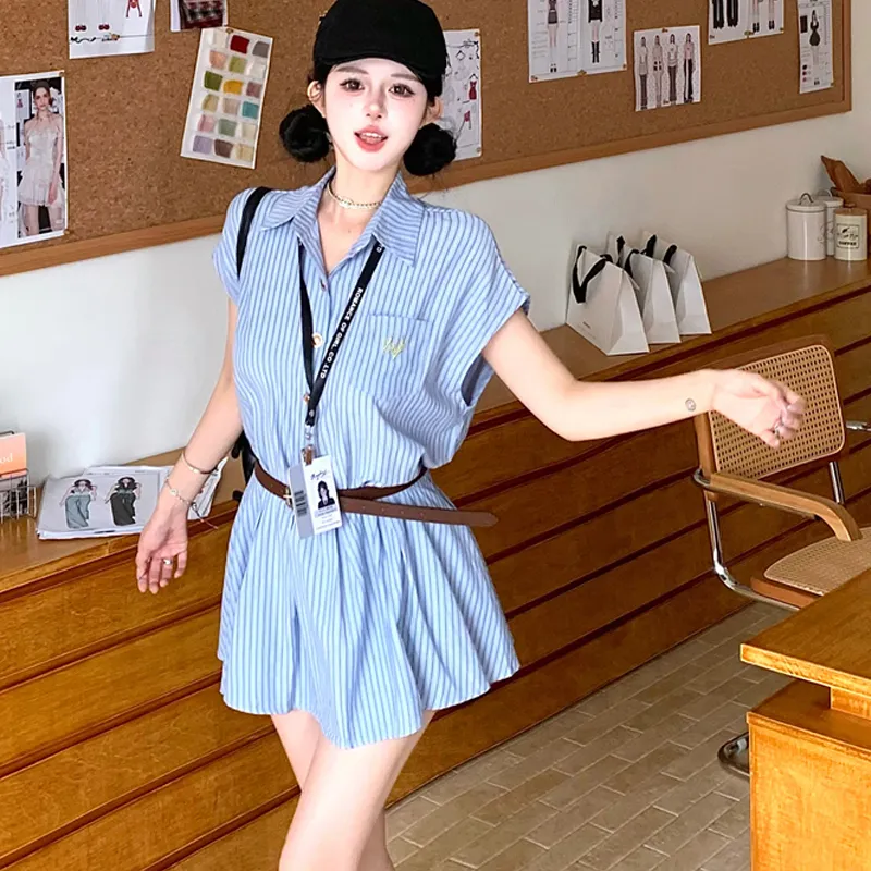 BVODE Short Sleeved Dress Women's-2