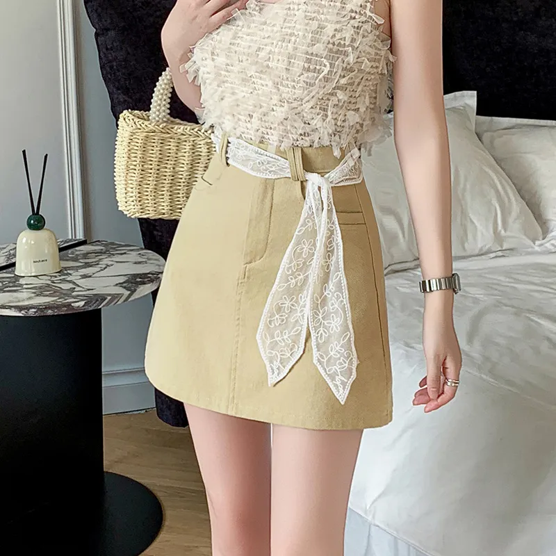 BVODE Casual Short Skirts Women's-1