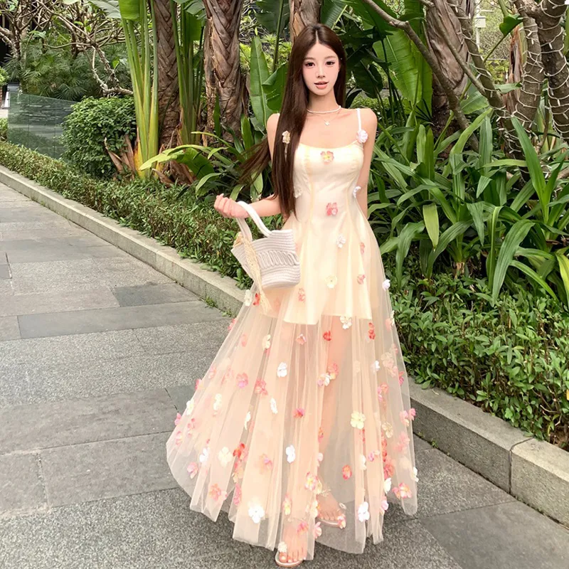 BVODE Slip Dresses Women's Light Pink Shopping Bag-5