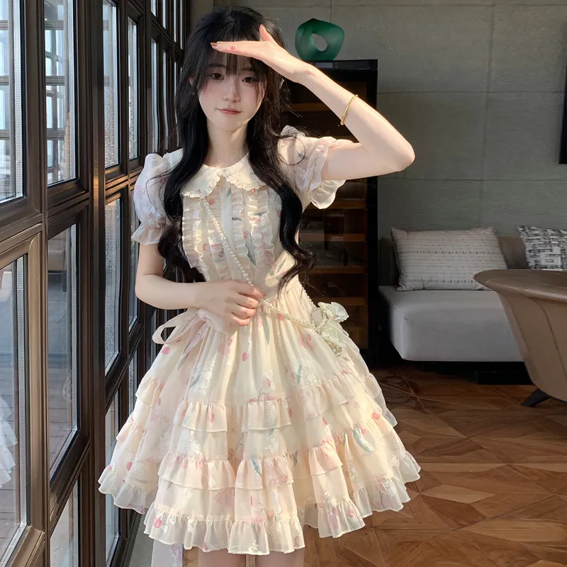 BVODE Short Sleeved Dress Women's-4