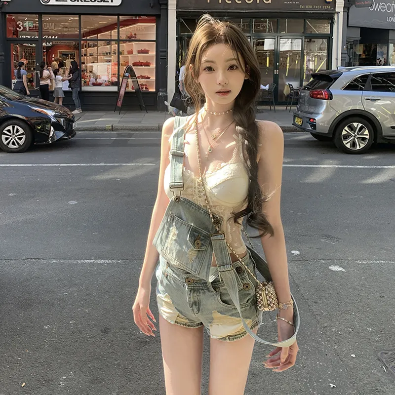 BVODE Denim Shorts Women's-6