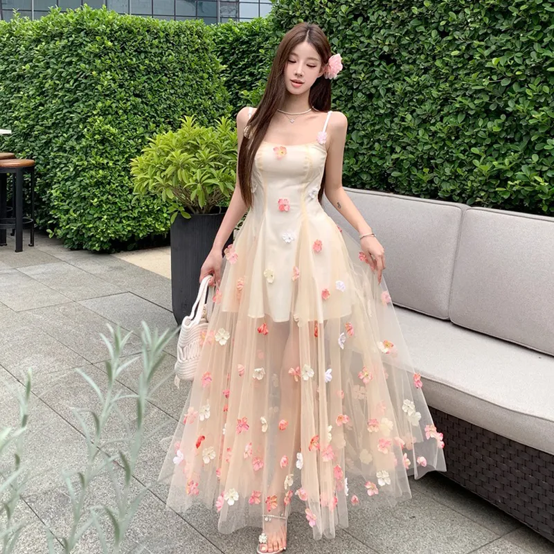 BVODE Slip Dresses Women's Light Pink Shopping Bag-2