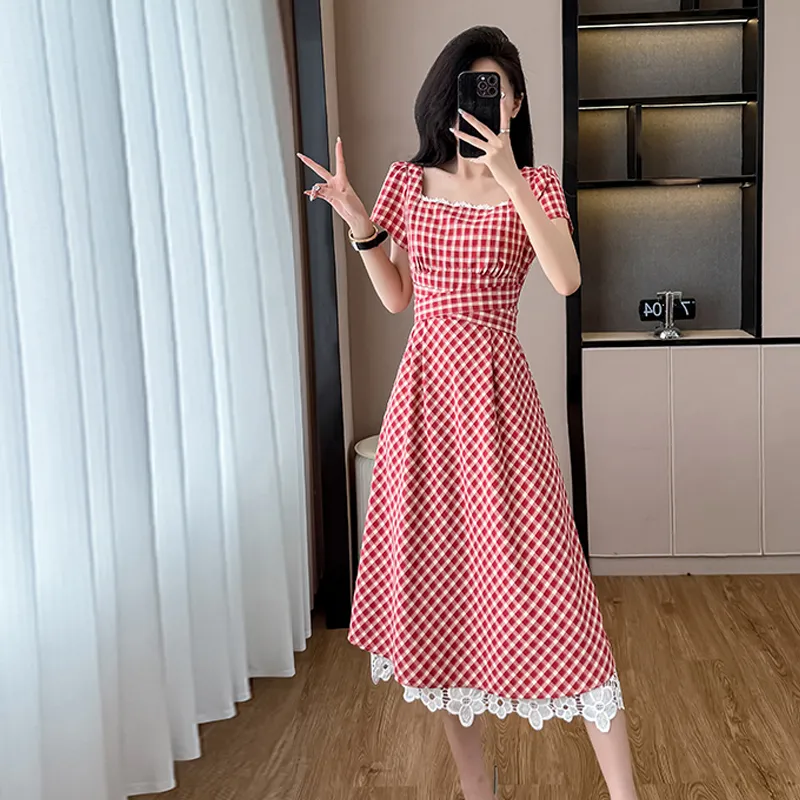 BVODE Short Sleeved Dress Women's-4