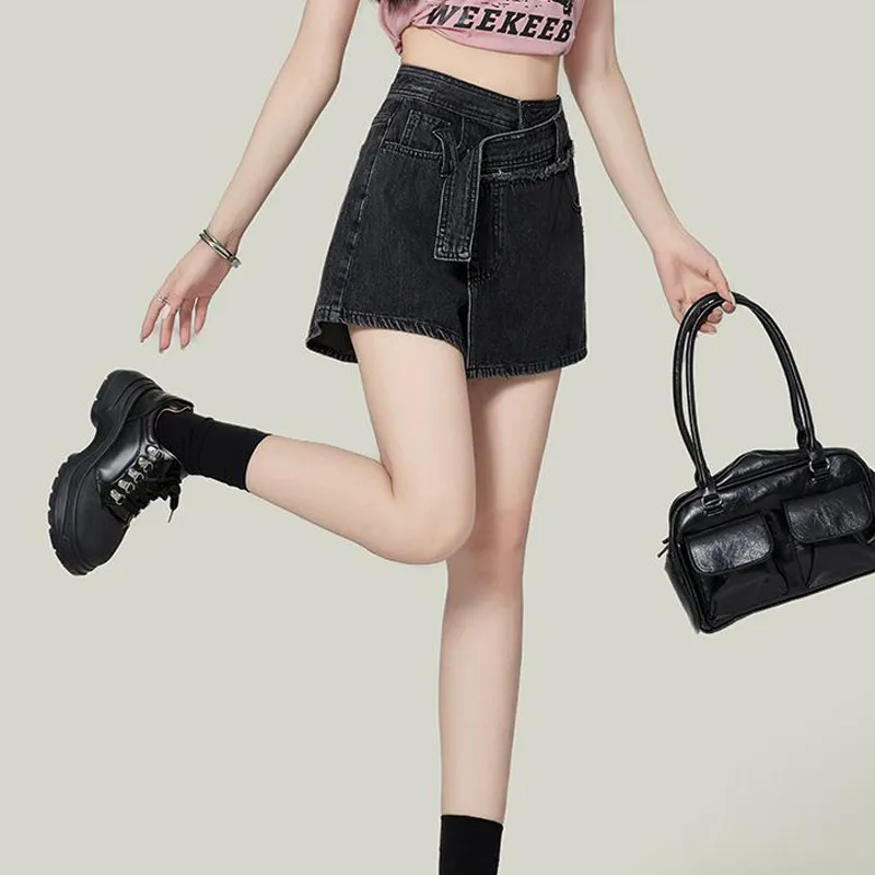 BVODE Denim Short Skirts Women's-5