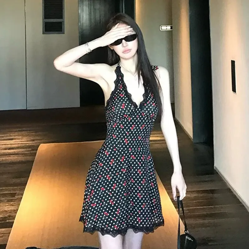 BVODE Sleeveless Dress Women's Black-2