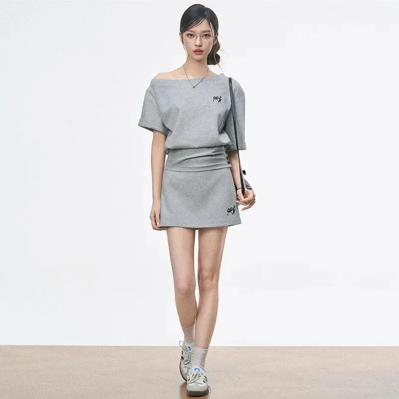BVODE Two Piece Skirt Sets Women's-2