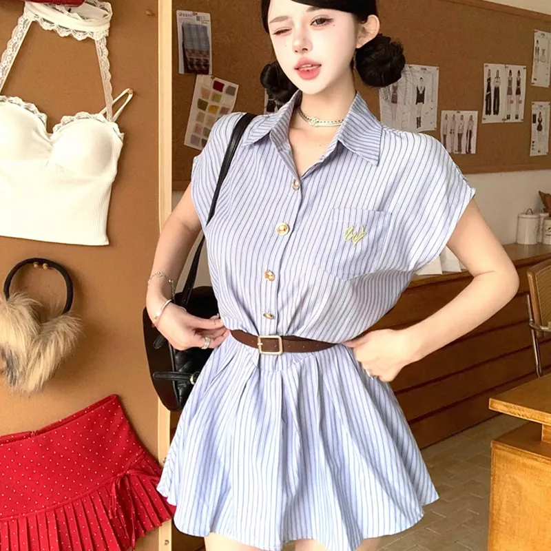 BVODE Short Sleeved Dress Women's-6