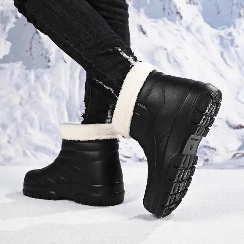 SLIPPER DAY Water Resistant Slip Resistant Rain Boots Unisex-41