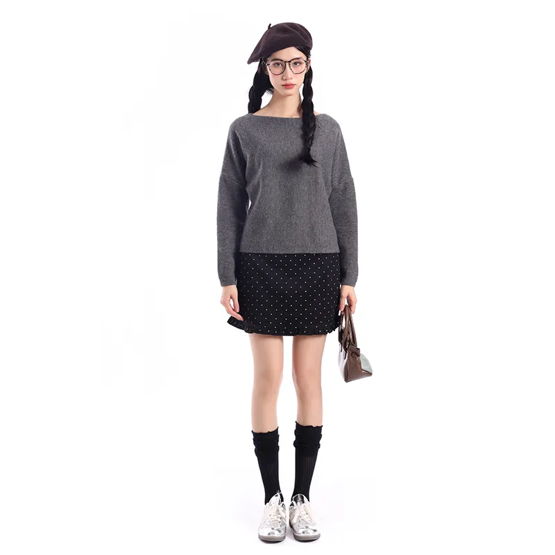 ZVJH Two Piece Skirt Sets Women's-2