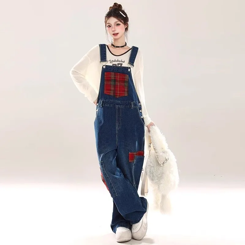 ZVJH Overalls Women's-3
