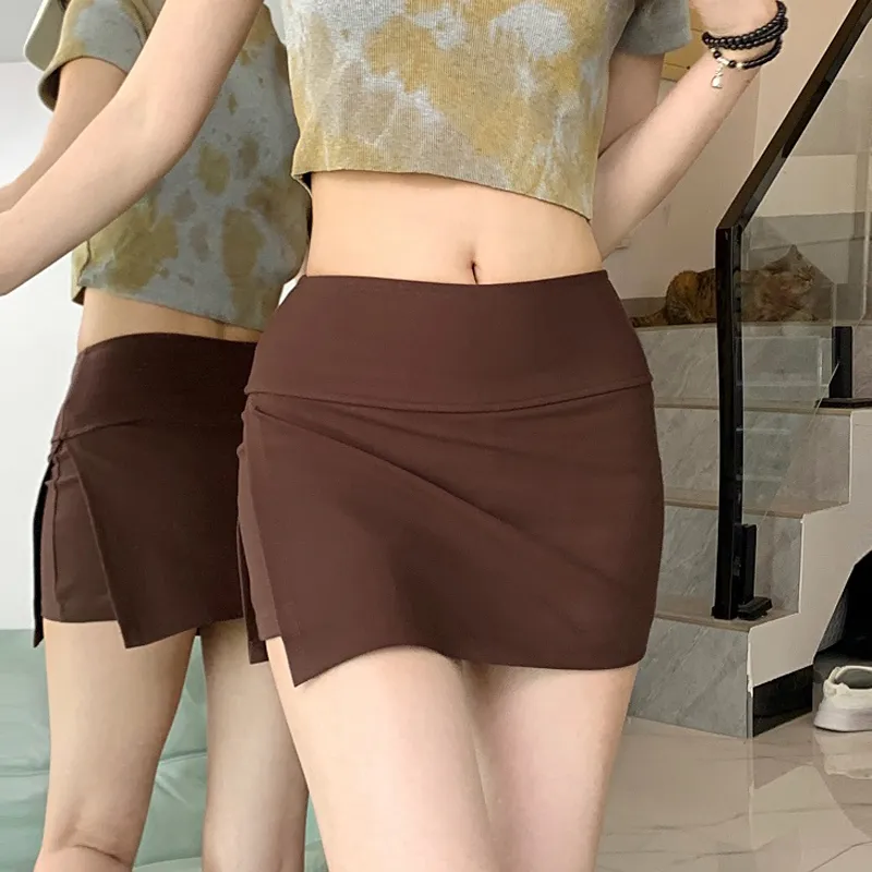 ZVJH Casual Short Skirts Women's-25