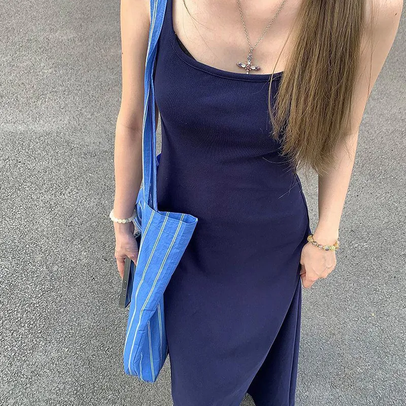 ZVJH Sleeveless Dresses Women's-26