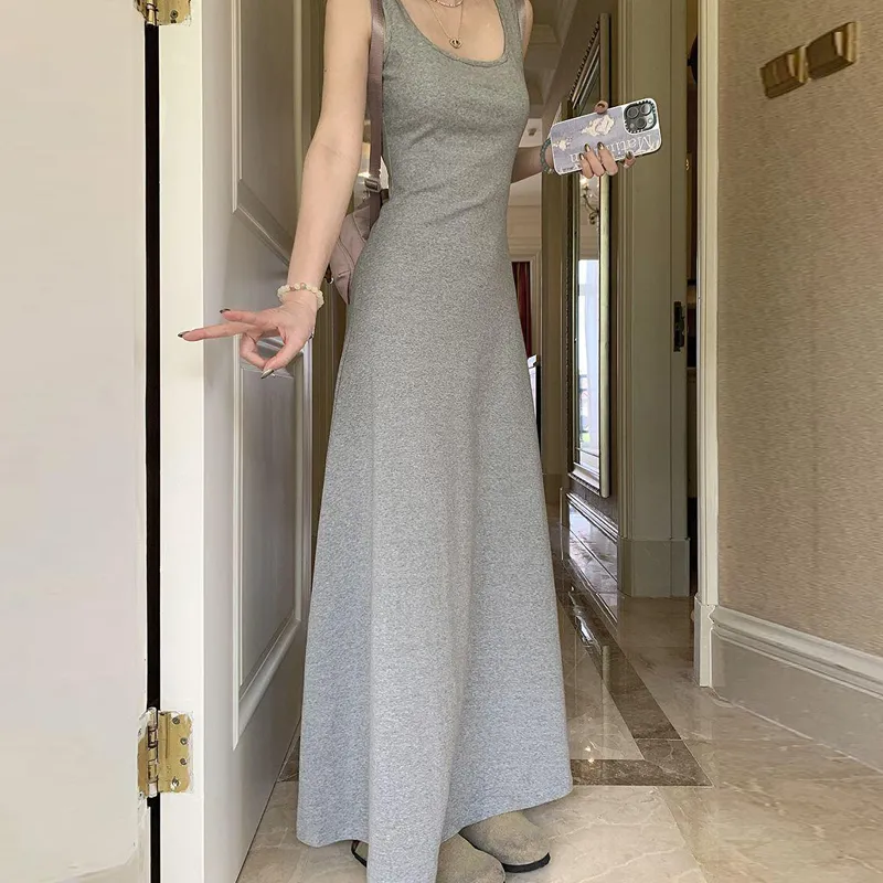 ZVJH Sleeveless Dresses Women's-17
