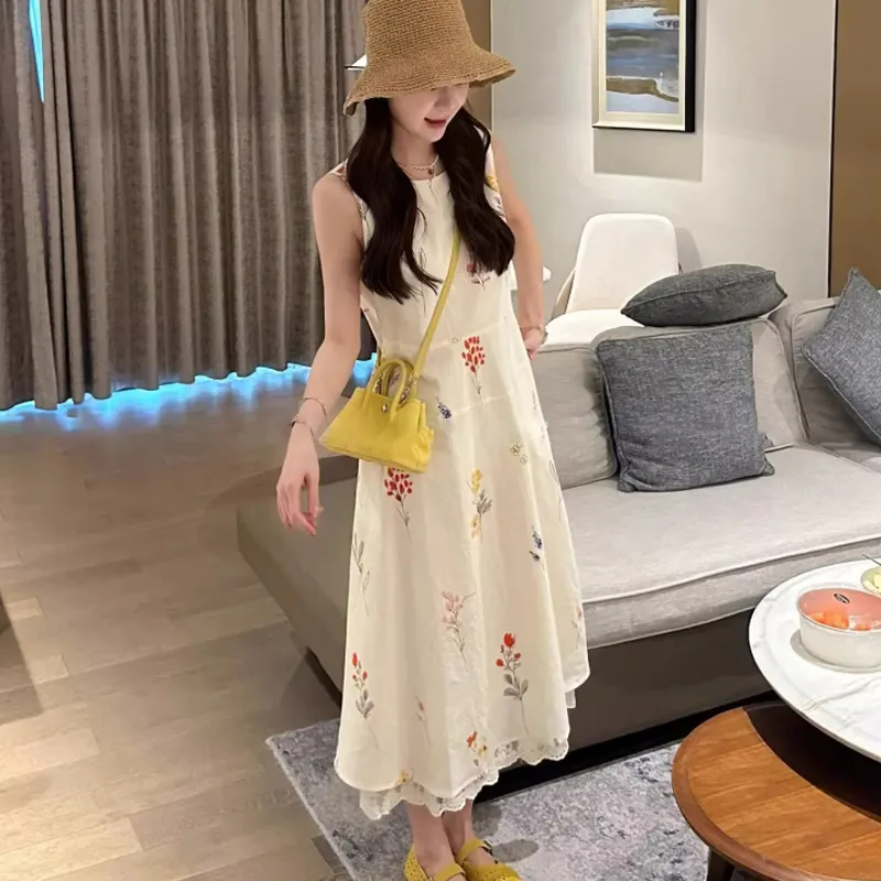 ZVJH Sleeveless Dresses Women's Dress Shopping Bag-3