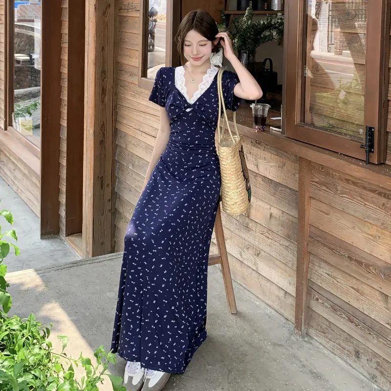 ZVJH Short Sleeved Dress Women's-5