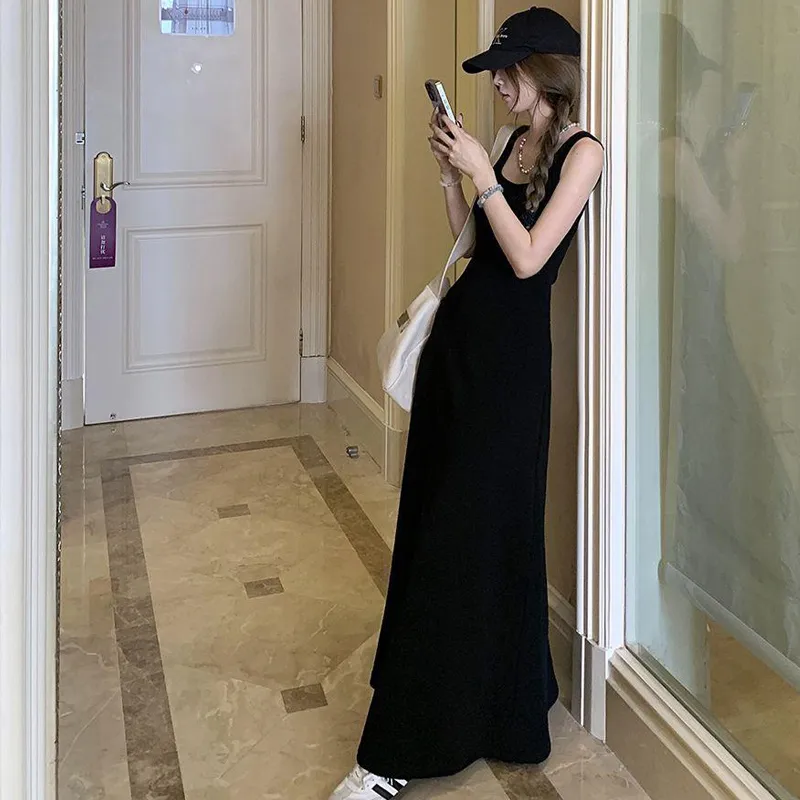 ZVJH Sleeveless Dresses Women's-19