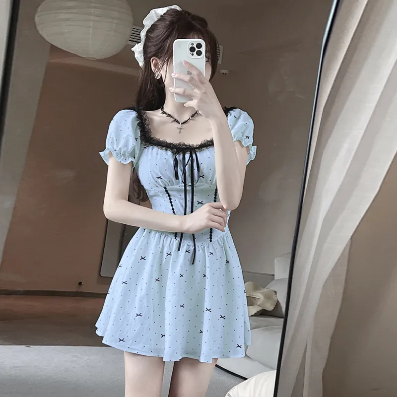 ZVJH Short Sleeved Dress Women's-10