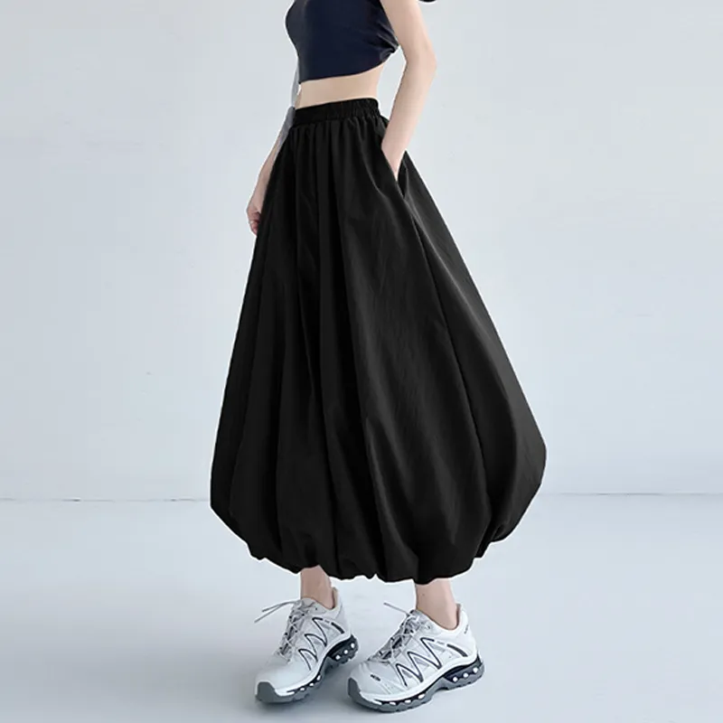 ZVJH Casual Long Skirts Women's-15