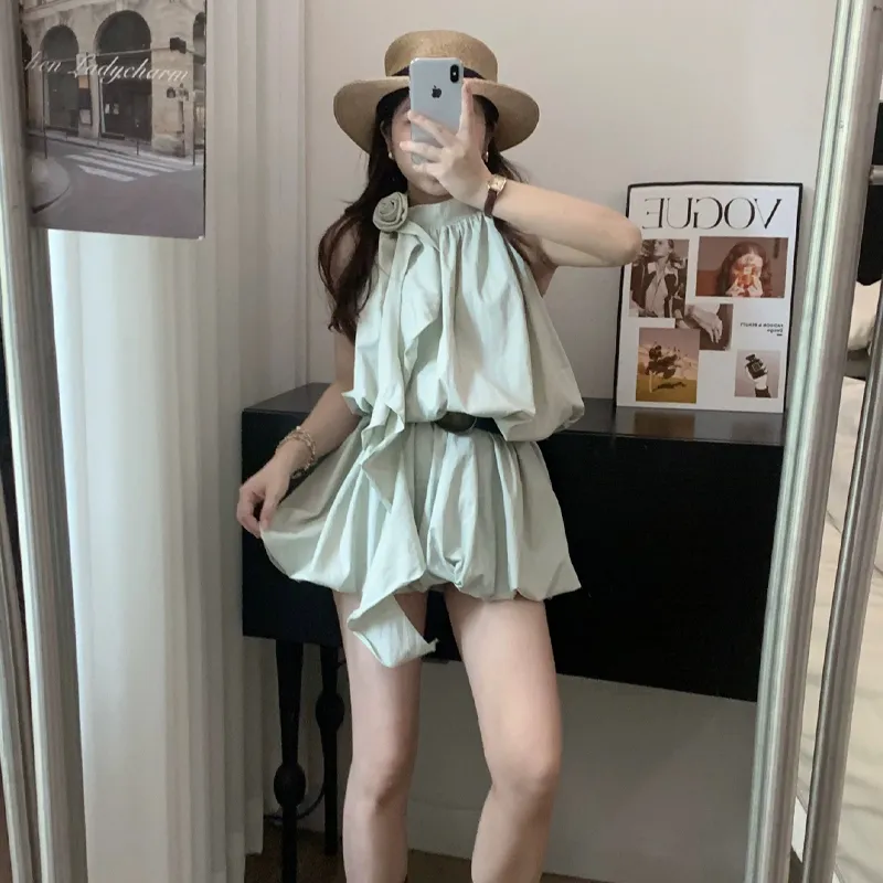 ZVJH Sleeveless Dresses Women's-2