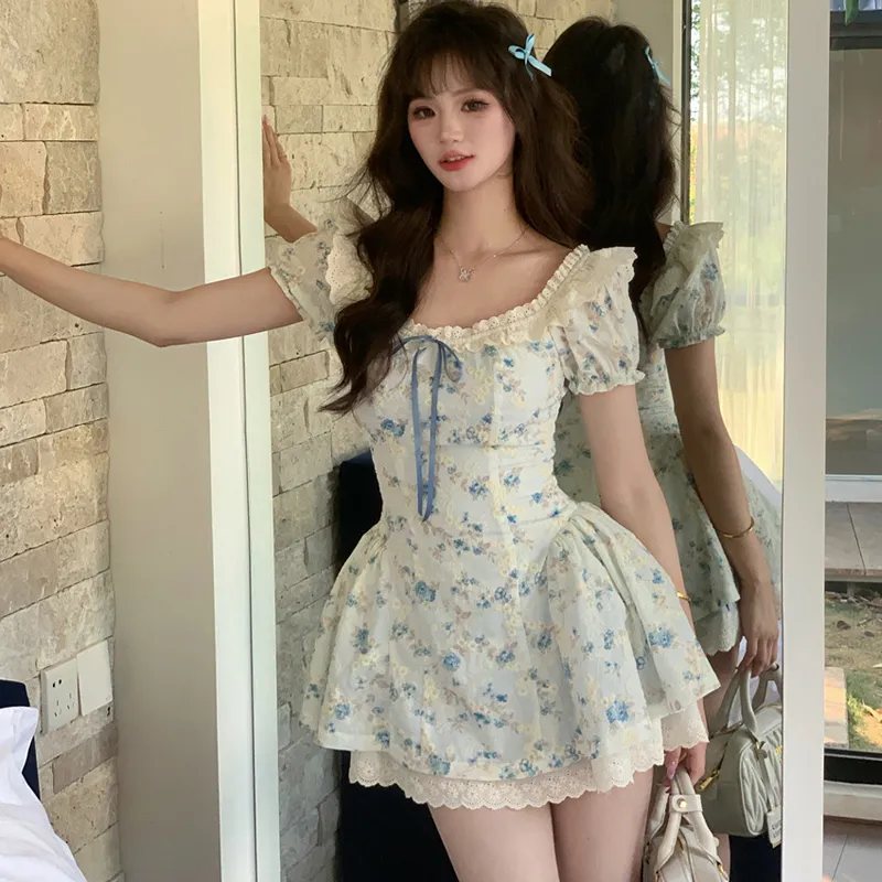 ZVJH Short Sleeved Dress Women's-4