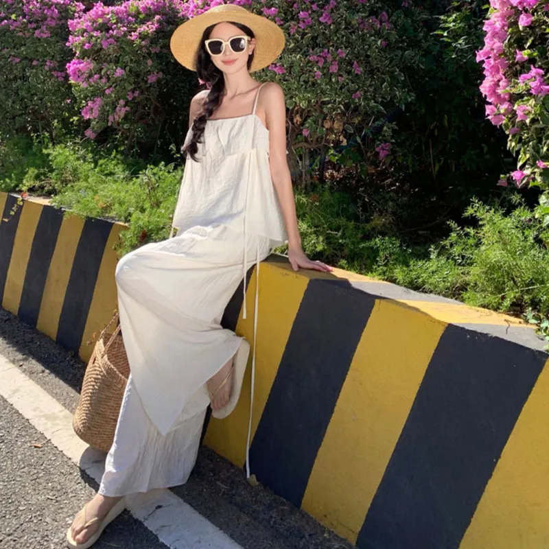 ZVJH Casual Suits Women's White Top+White Skort Shopping Bag-4