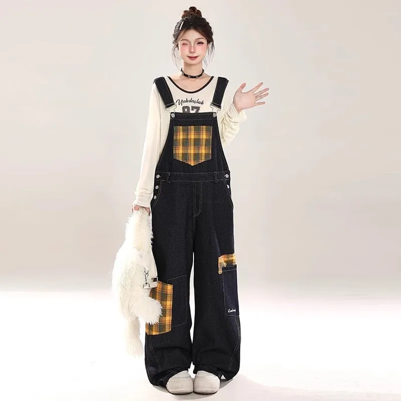 ZVJH Overalls Women's-5