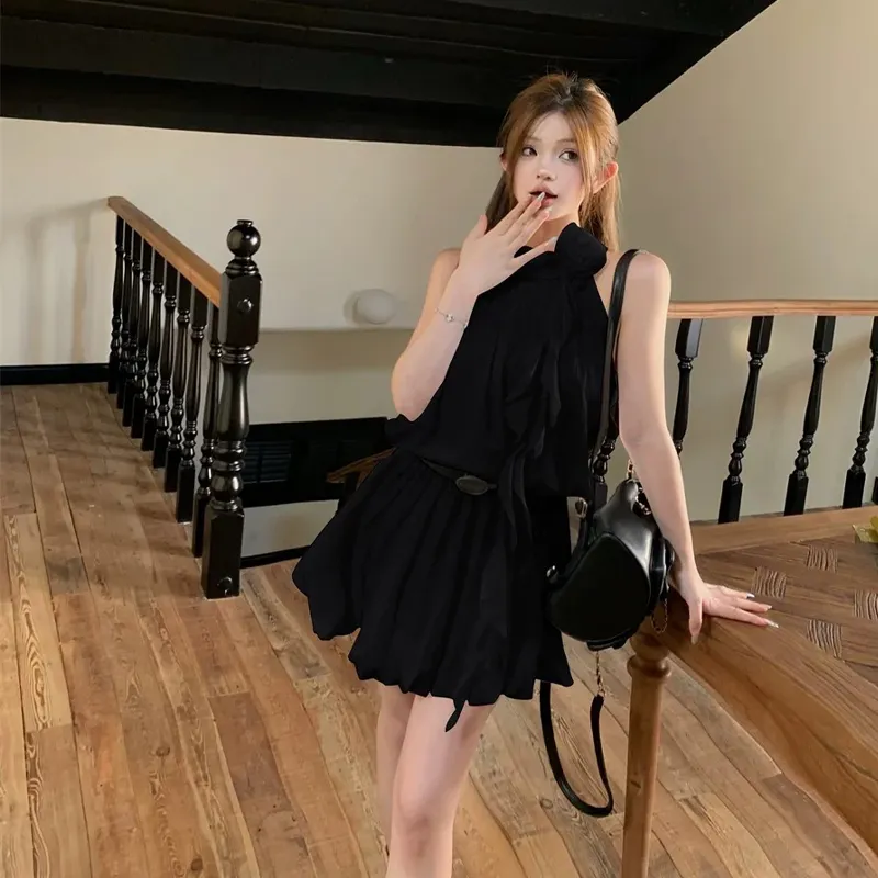 ZVJH Sleeveless Dresses Women's-8