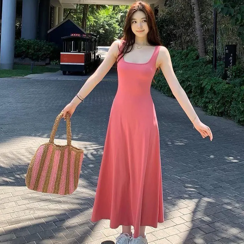 ZVJH Sleeveless Dresses Women's-10