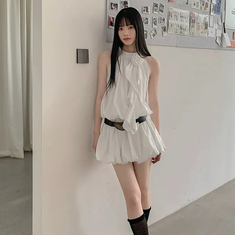 ZVJH Sleeveless Dresses Women's-13