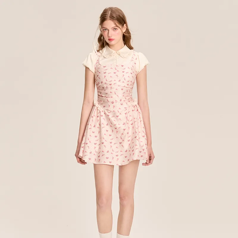 ZVJH Short Sleeved Dress Women's-12