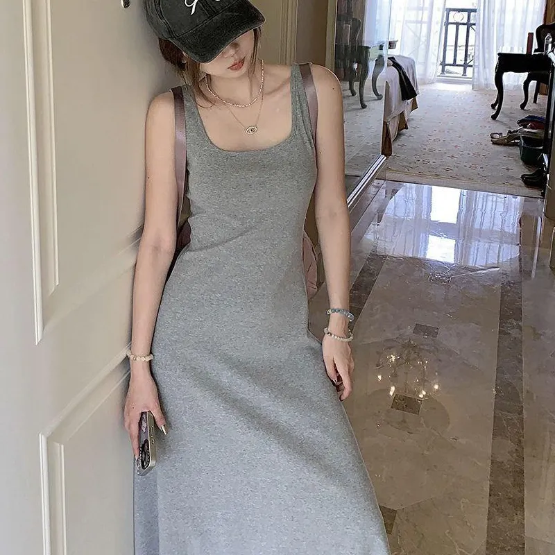 ZVJH Sleeveless Dresses Women's-15