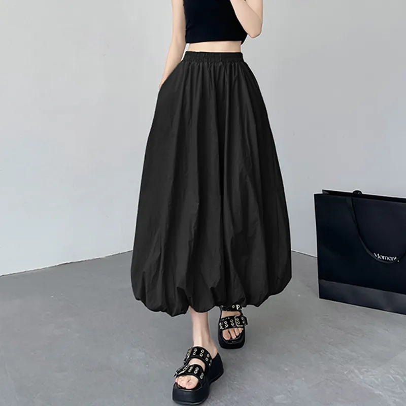 ZVJH Casual Long Skirts Women's-14
