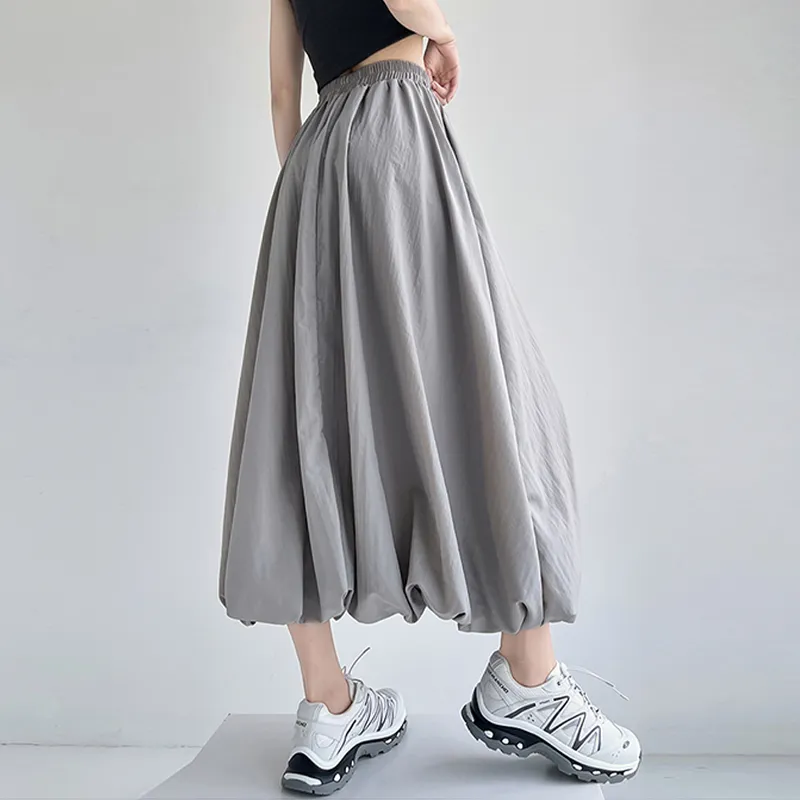 ZVJH Casual Long Skirts Women's-11