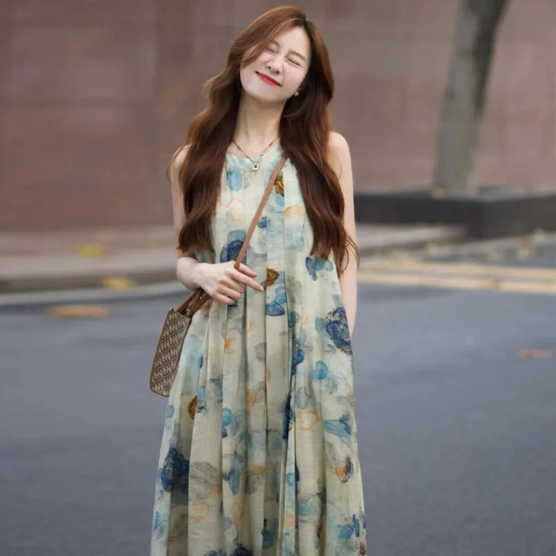 ZVJH Sleeveless Dresses Women's-7