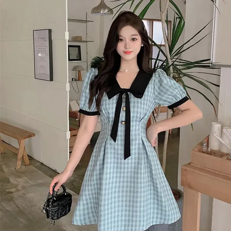 ZVJH Short Sleeved Dress Women's-5