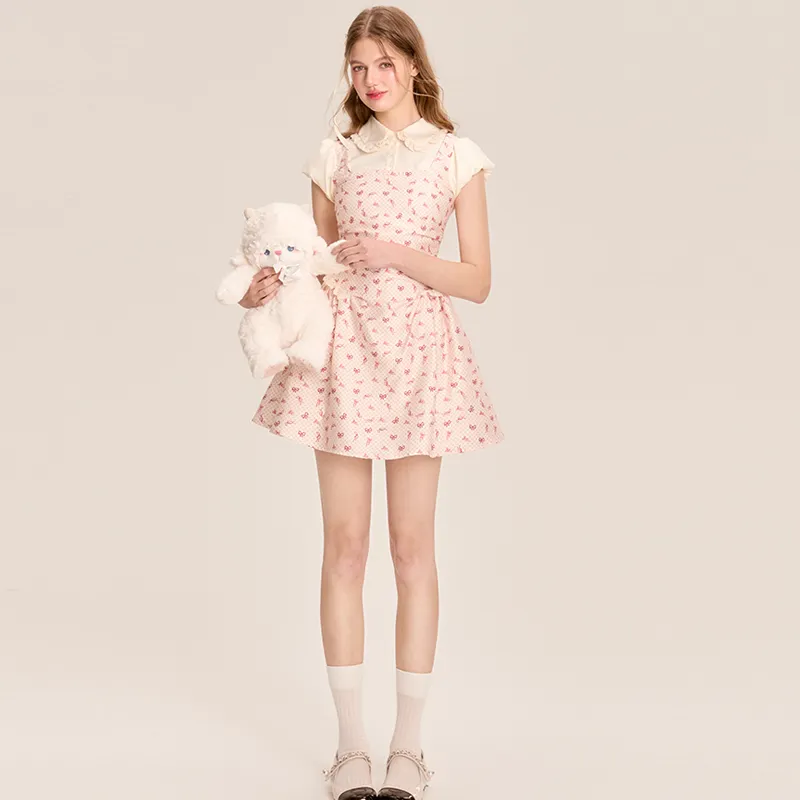 ZVJH Short Sleeved Dress Women's-8