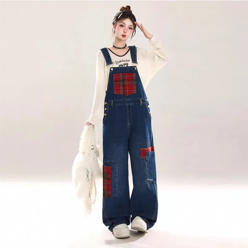 ZVJH Overalls Women's-2