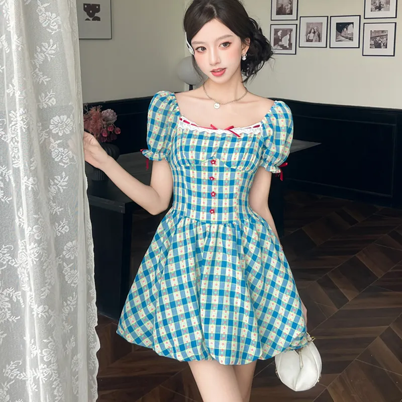 ZVJH Short Sleeved Dress Women's-4