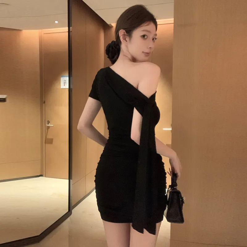 ZVJH Short Sleeved Dress Women's-4