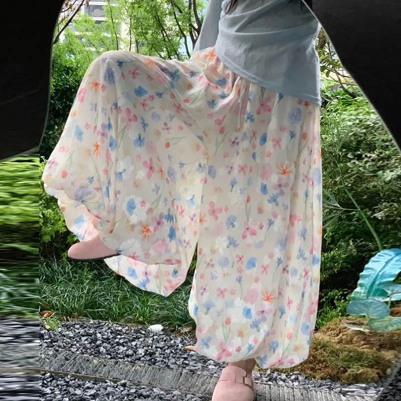 ZVJH Casual Pants Women's Multicolor Shopping Bag-2