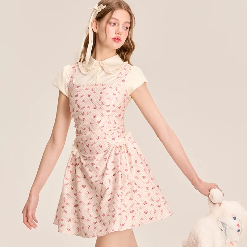 ZVJH Short Sleeved Dress Women's-11