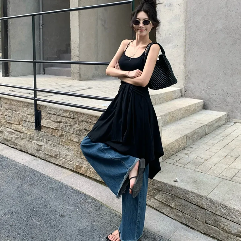 ZVJH Slip Dresses Women's-9