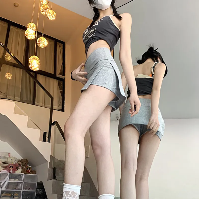 ZVJH Casual Short Skirts Women's-10